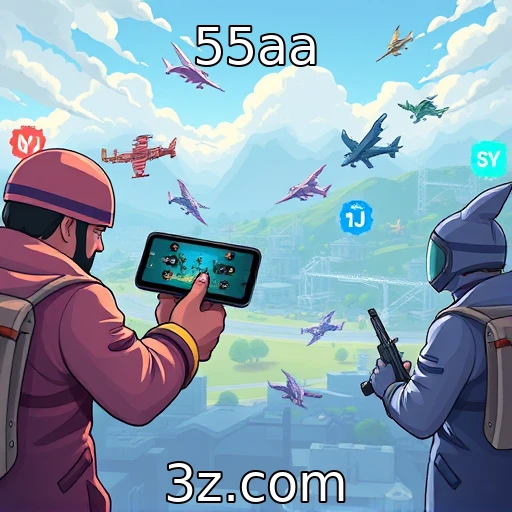 Crescimento das plataformas de jogos mobile em destaque | 55aa